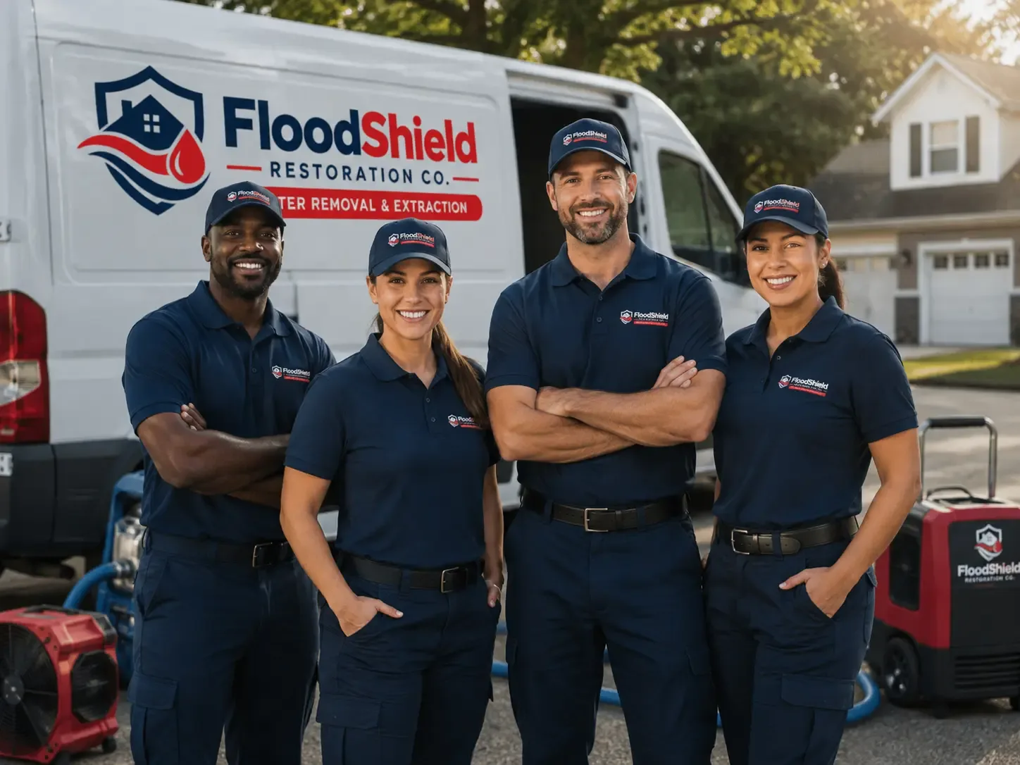 Flood Damage Restoration company in Weott, CA